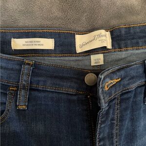 Universal Thread Women's Dark Blue Skinny Jeans